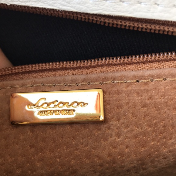 Vtg. Lederer Leather purse- Stunning! With gold threaded chain strap. Like New! - Picture 6 of 8